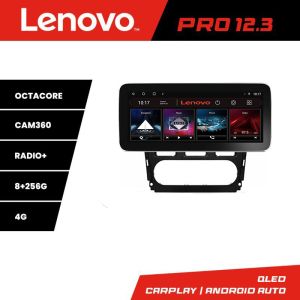 Navigatie Ford Mondeo 2010-2014 K-mondeo-clima Lenovo PRO 8+256 12.3 inch qled android 4G DSP gps internet