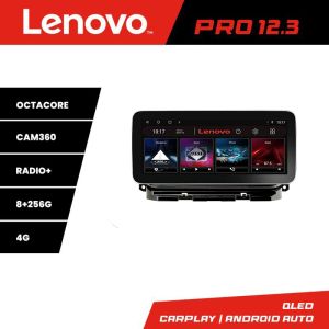 Navigatie Skoda Octavia 4 2020-2024 Lenovo PRO 8+256 12.3 inch qled android 4G DSP gps internet  KIT-octavia4