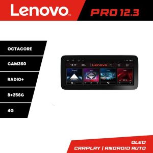Navigatie Peugeot 208 2008 K-PSA Lenovo PRO 8+256 12.3 inch qled android 4G DSP gps internet  8Core