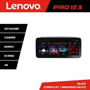 Navigatie Skoda Rapid Seat Toledo 2013+ Lenovo PRO 8+256 12.3 inch qled android 4G DSP gps internet  Kit-rapid