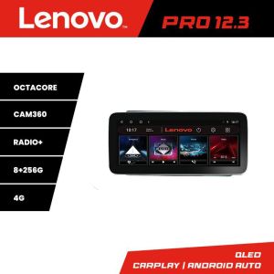 Navigatie Toyota 2DIN K-TY2DIN Lenovo PRO 8+256 12.3 inch qled android 4G DSP gps internet  8Core