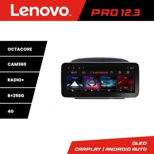Navigáció Mercedes SL W230 2004-2011 K-W230 Lenovo PRO 8+256 12,3 hüvelykes qled android 4G DSP gps internet