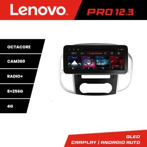 Navigáció Mercedes Vito w447 2016- Lenovo PRO 8+256 12,3 hüvelykes qled android 4G DSP gps internet Kit-w447