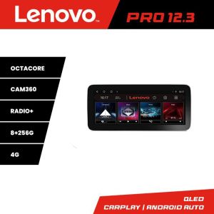 Sistem de navigatie universala Lenovo ecran de 12.3" 8+256 GB octa core 7708 7851 PRO-12.3-8+256