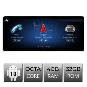 Mercedes S-osztály W221 2009-2014 EDT-B1094N navigáció Android GPS-szel, Bluetooth internettel, NTG3.5