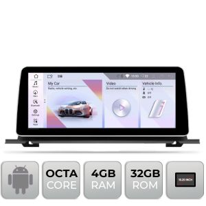 Navigatie BMW Seria 5 F07 GT 2012-2015 cu ecran NBT Android ecran 10.25" 4+32 4G BT