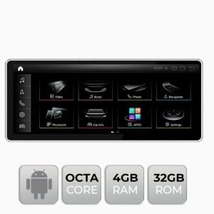 Audi A4 A5 MMI3G navigáció 2009-2014 Android Octa Core 4+64 10.25" 1920x720