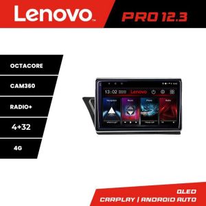 Dedikált navigáció Audi Q5 MMI3G Alacsony Magas Lenovo Qled 12.3 hüvelykes Octa Core 4+64 360 DSP ADAS Carplay Android Auto Rádió Internet PRO-12.3-4+64